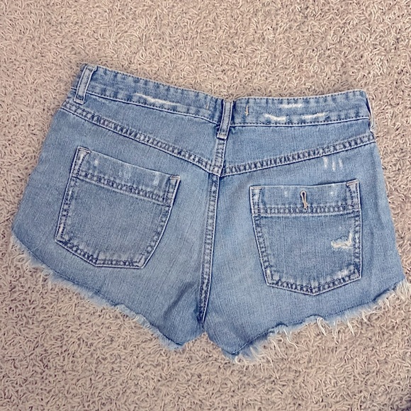 Free People Denim Cutoffs - Picture 2 of 5